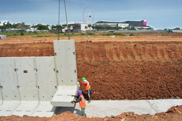 L Shaped Precast