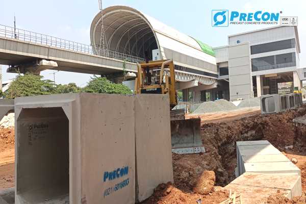 Proyek Saluran Kereta Cepat Jakarta Bandung